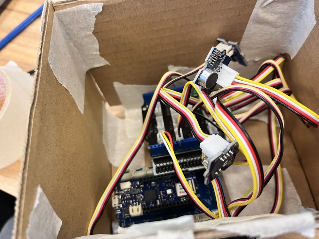 Inside of the prototype.